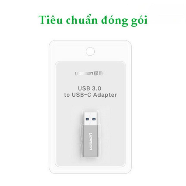 Đầu Chuyển USB 3.0 To Type-C UGREEN 30705 - Hàng Chính Hãng