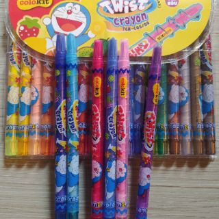 Sáp vặn 18 màu Doremon