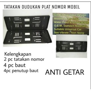 Giá Đỡ Biển Số Xe Mẫu Mới 2014 46cm