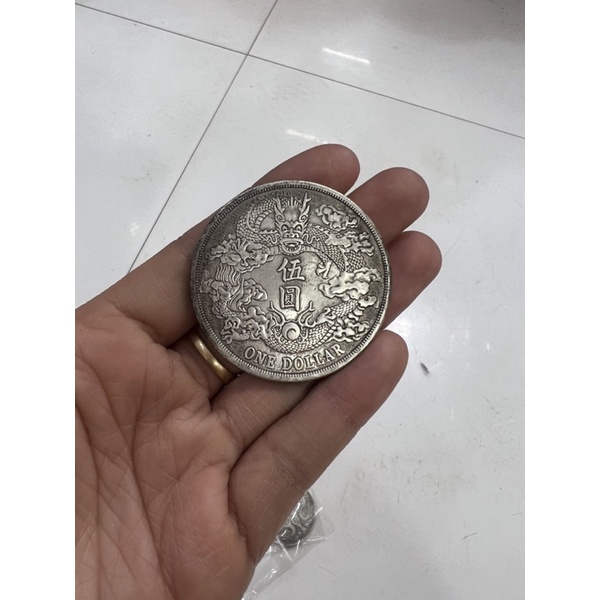 Đồng bạc hình con rồng , đồng bạc dân tộc