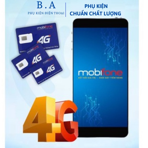 Sim 4G Mobifone Edu 120GB/Tháng (4GB/ngày) tốc độ cao,Trọn gói 3 tháng Không Cần Nạp Tiền Của mobifone
