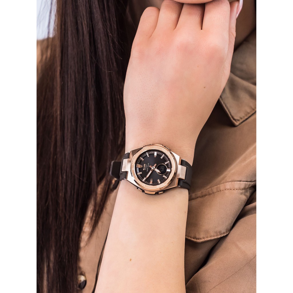 Đồng Hồ Casio Nữ dây nhựa BABYG MSG-S200G-5ADR Chính Hãng