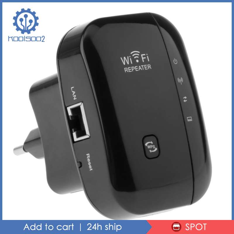 300Mbps Wireless-N Wifi Repeater Signal Booster Range Extender EU Plug | WebRaoVat - webraovat.net.vn