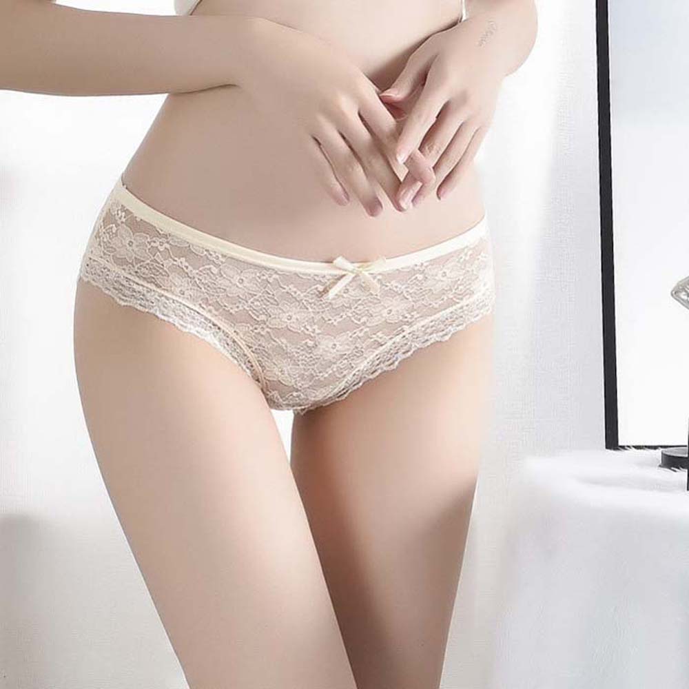 Quần Lót Cotton Không Đường May Thoáng Khí Đính Nơ Gợi Cảm Cho Nữ | BigBuy360 - bigbuy360.vn