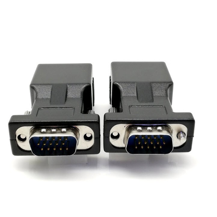 Đầu nối dài, chuyển đổi HDMI sang RJ45, VGA sang RJ45 LAN