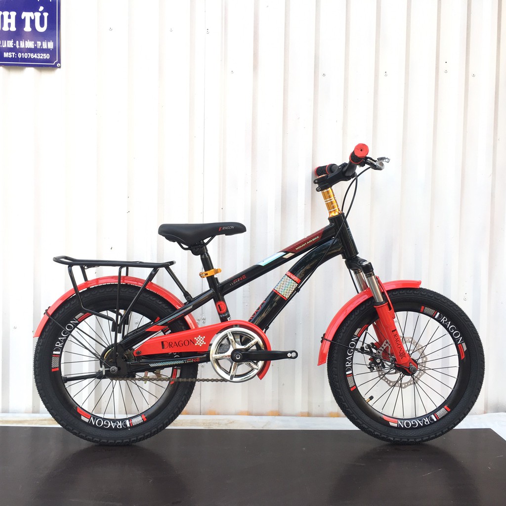 xe đạp trẻ em thể thao DRAGON 18 inch thể thao địa hình cho bé từ 5 tuổi