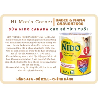 Sữa nguyên kem Nido Canada cho bé 12m