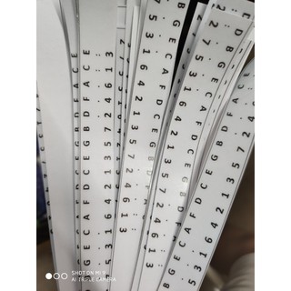 Giấy dán nốt cho đàn kalimba