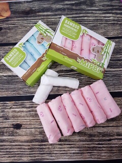 Set 6 khăn sữa sợi tre Mipbi