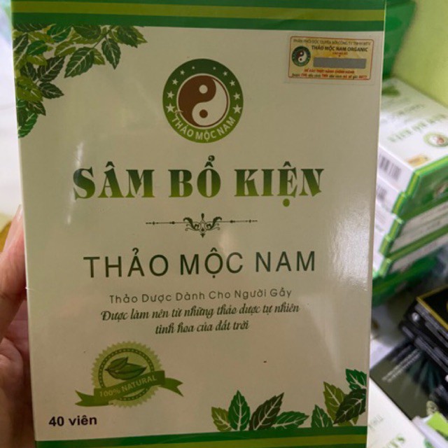 Sâm bổ kiện thảo mộc nam dành cho người gầy cam đoan chính hãng