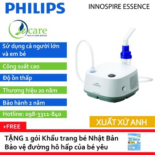 Máy xông mũi họng Philips Essence - Phù hợp cho cả người lớn và trẻ em