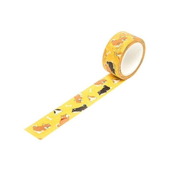 Băng Keo Dán ARTBOX In Họa Tiết Cún Shiba Đáng Yêu 20mm
