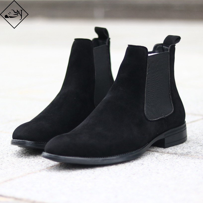 Chelsea Boots Nam - Chelsea Boots da bò 100% - Giày cao cổ nam giúp tăng chiều cao | BigBuy360 - bigbuy360.vn