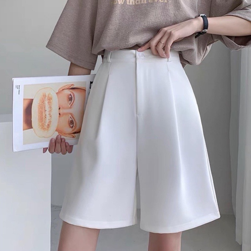 Quần lửng nữ,quần short ngố nữ chất tuyết bigsize 40 - 75k ( K02 )