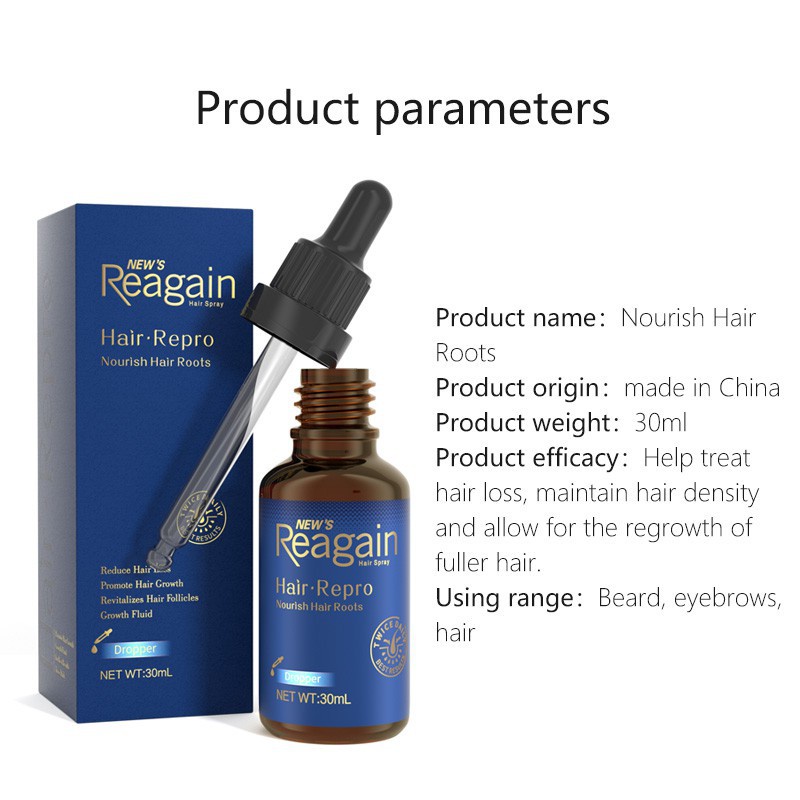 Tinh chất kích thích mọc tóc Reagain 5% Minoxidil phiên bản nâng cấp Kopyrrol  giúp tóc và chân mày mọc dày và khỏe hơn