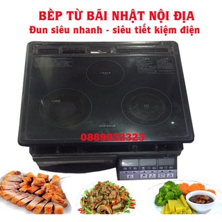 Thanh lý Bếp từ  Nhật bãi nội địa lỗi 1 bên từ  đun siêu nhanh , tiết kiệm điện,nguyên bản nhập khẩu