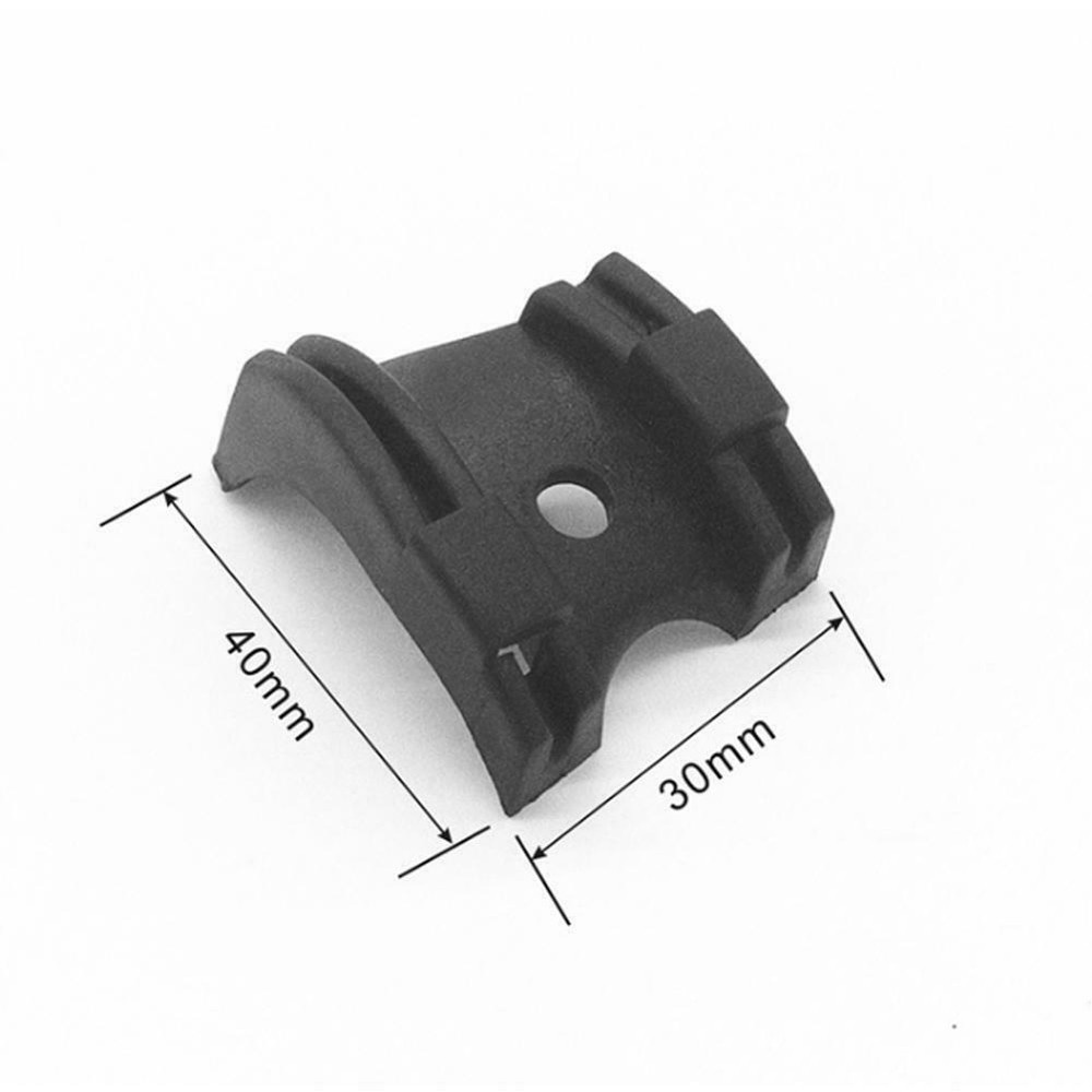 Phụ Kiện Giá Đỡ Gắn Dây Cáp Xe Đạp Màu Đen Kèm Ốc Vít Nhiều Màu Tiện Dụng