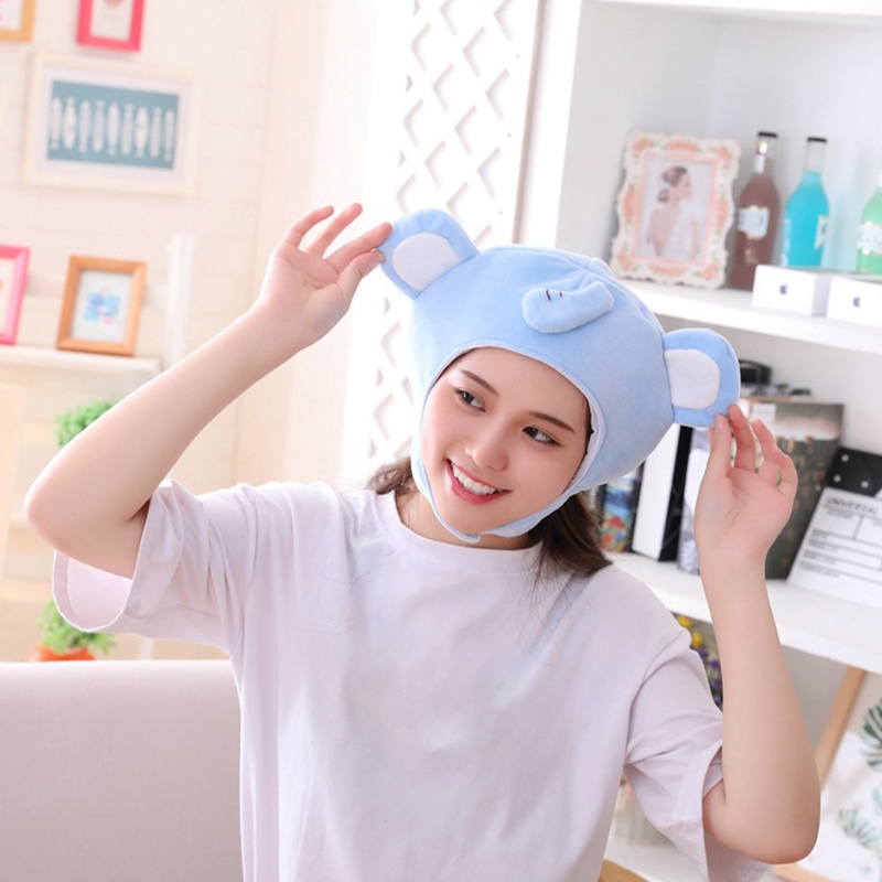 Mũ Nhồi Bông Hình Chú Voi Hoạt Hình Đáng Yêu