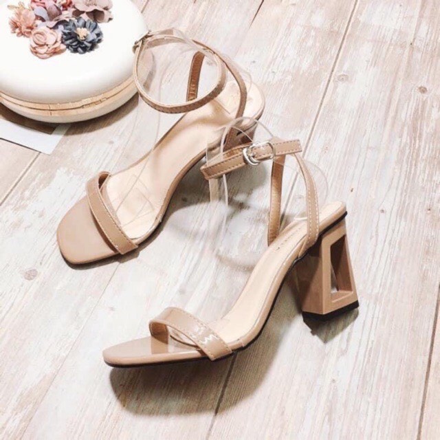 Giày sandal cao 7P mã LNS42 hàng hot 2022 phong cách sang chảnh