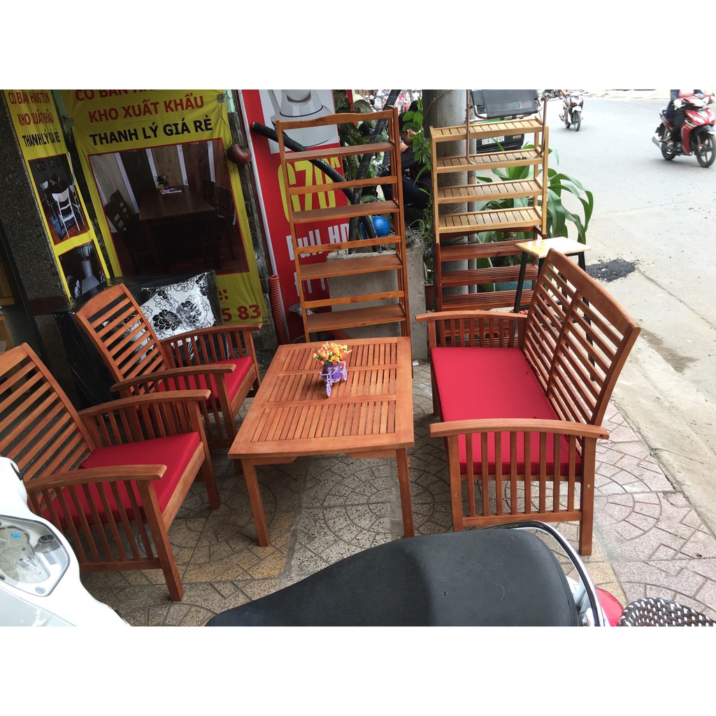 Thanh lý | Bộ sofa gỗ