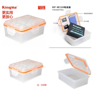Hộp đựng Pin + thẻ nhớ Kingma