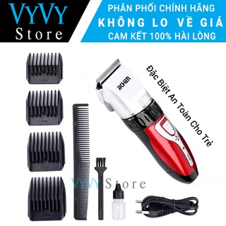 Tông Đơ Cắt Tóc JICHEN Chạy Bằng Pin Và Điện Sạc - Chính hãng Phân phối