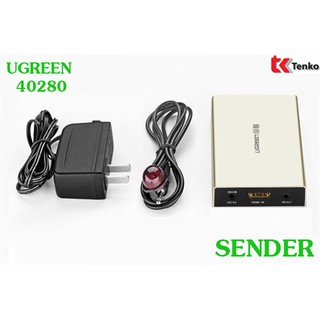 Bộ chuyển HDMI sang RJ45 Lan Cat5e/Cat6 Ugreen UG-40280