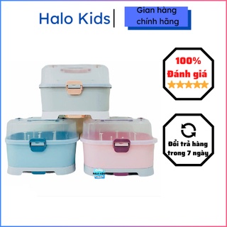 Khay úp bình sữa JUPIN khoang chứa lớn, có khay thoát nước