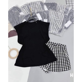 Set áo thun quần mango ziczac 65-78kg