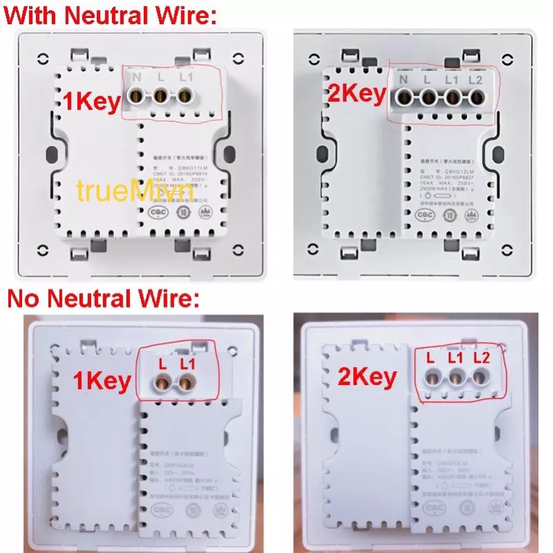 [Bản quốc tế] Công tắc Vuông Aqara ZigBee thông minh ( mẫu mới D1)