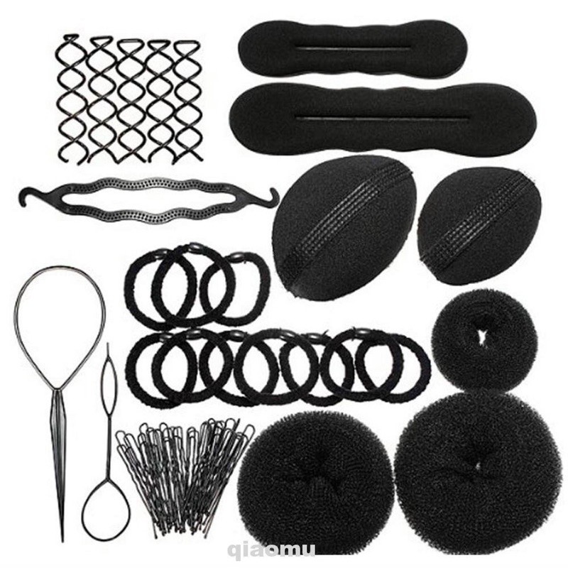 (hàng Mới Về) Bộ Dụng Cụ Hỗ Trợ Tạo Kiểu Tóc Tiện Dụng Cho Nữ