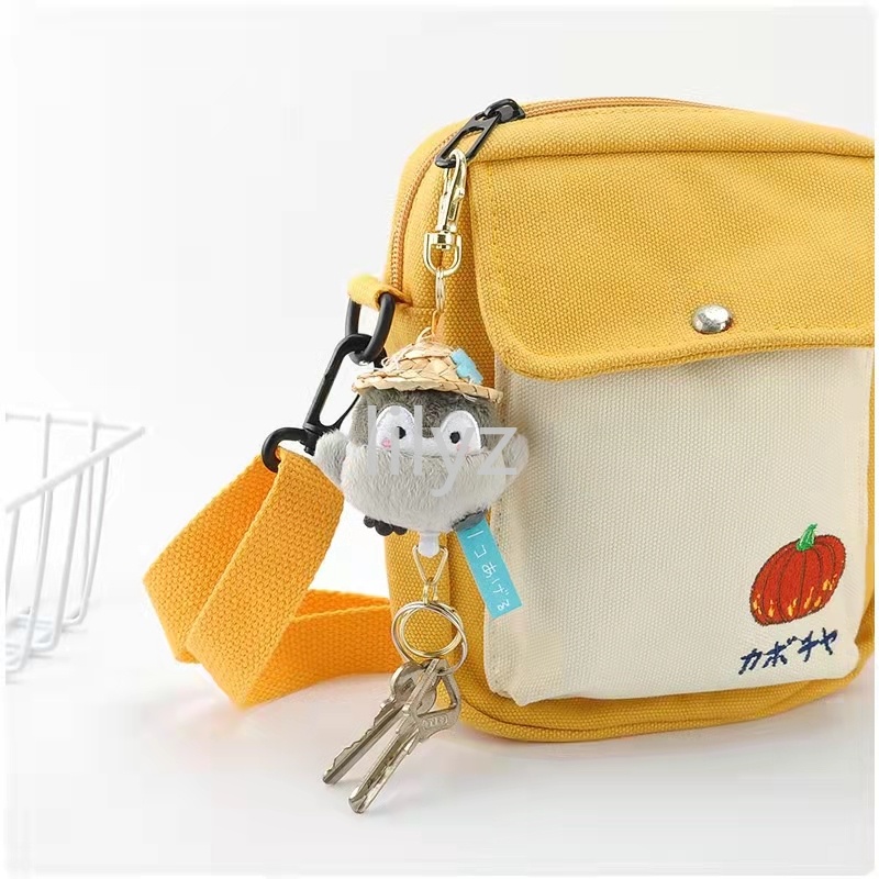 Móc Khóa Chim Cánh Cụt Nhồi Bông Dễ Thương