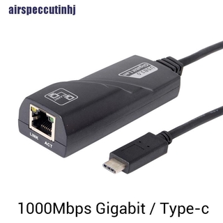 Cáp chuyển đổi 1000mbps type-c usb-c sang rj45 gigabit ethernet lan