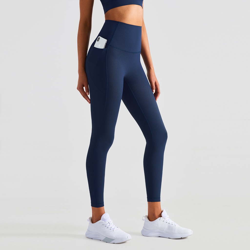 Quần Legging Thể Thao Lưng Cao Năng Động Thời Trang Dành Cho Nữ