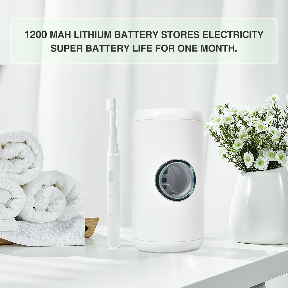 Dụng Cụ Lấy Kem Đánh Răng Tự Động Bằng Điện Với Cảm Biến Gắn Tường Phòng Tắm