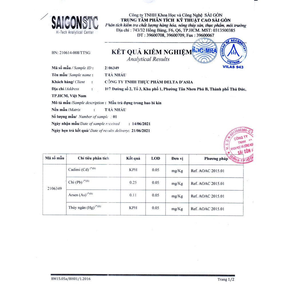 TRÀ NHÀU – Tăng cường miễn dịch thương hiệu cao cấp Delta D'Asia túi zip