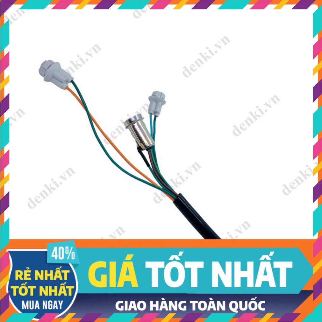 DENKI Bộ Dây Ghim Láy Xi Nhan Sau Dream, Wave, RS... DENKI Loại tốt