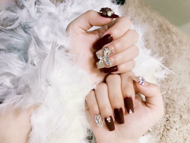 Lông vũ - phụ kiện chụp ảnh nail