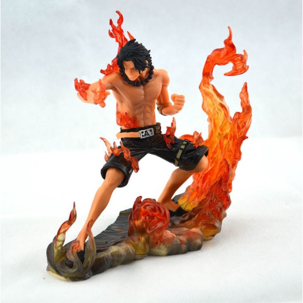Mô Hình One Piece Thời khắc sinh tử Luffy Ace cạnh nhau 18cm