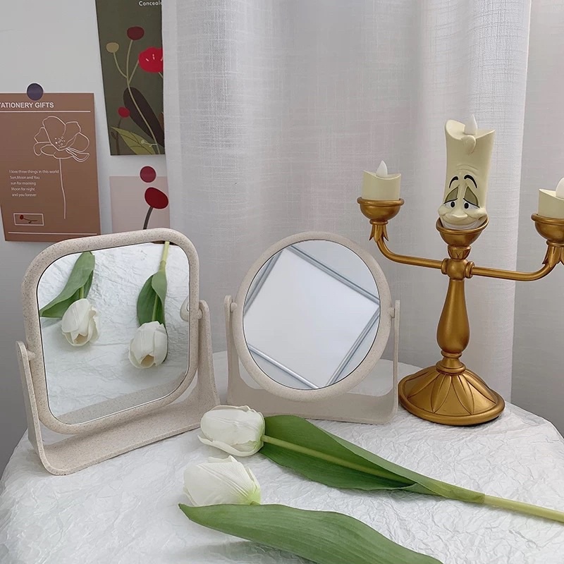 Gương để bàn trang điểm - Gương lúa mạch mini