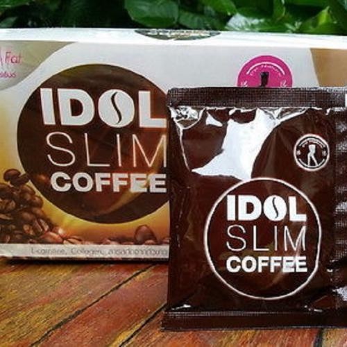 Cà Phê Giảm Cân Idol Slim Coffee Thái Lan (Hộp 10 Gói) [xả kho]