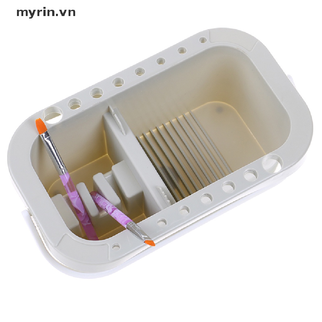Giá Đỡ Cọ Trang Điểm Đa Năng Tiện Dụng