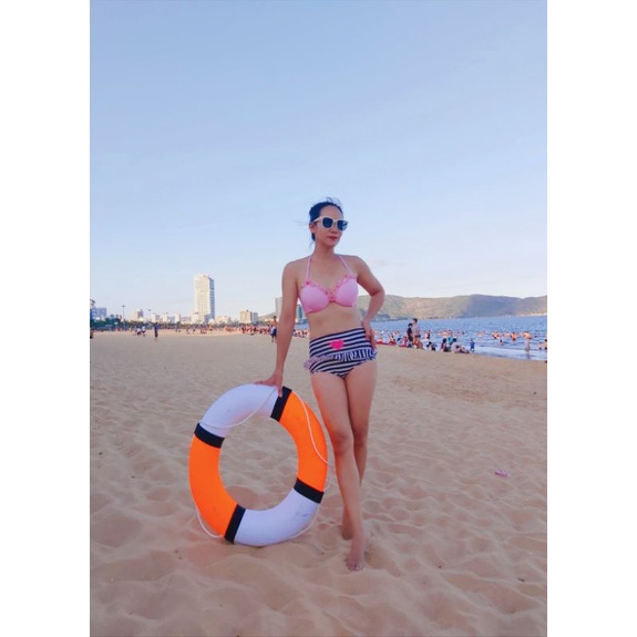 bikini 2 mảnh quần lưng cạp cao