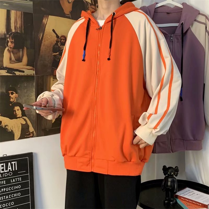 Áo khoác khóa kéo phong cách Hàn Quốc cho nam size M-3XL