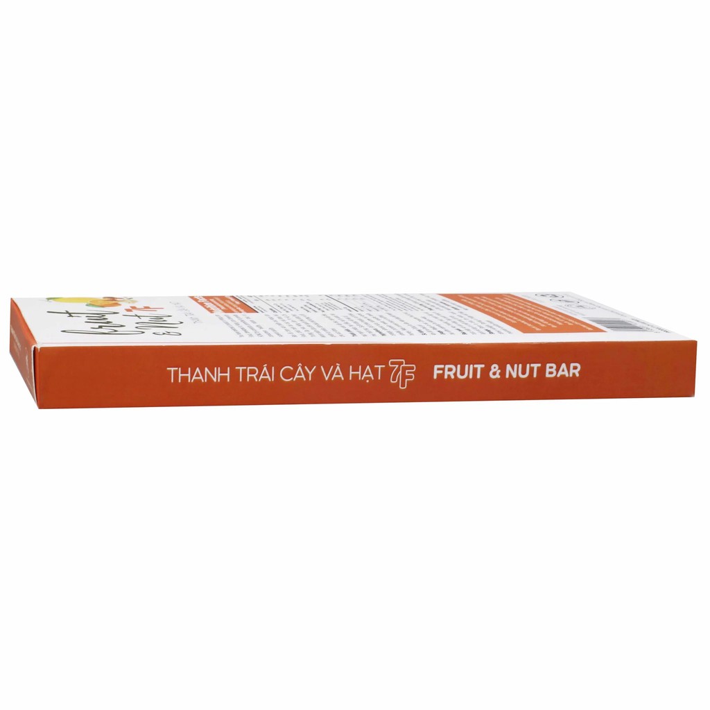 Thanh Trái Cây và Hạt 7F Nonglamfood 185g | Fruit &amp; Nut Bar 185g | Ăn kiêng | Eat Clean