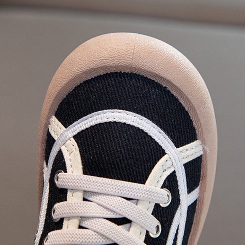 Giày Thể Thao Vải Canvas Đế Mềm Thời Trang 2022 Cho Bé