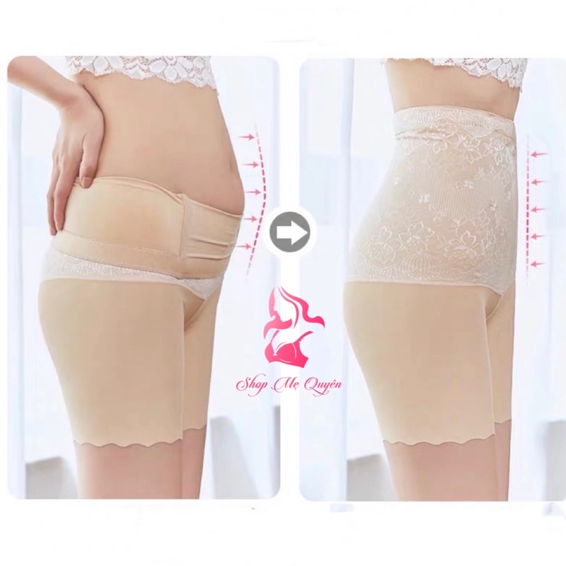 Quần gen bụng su lụa chống cuộn gập, không lộ viền- định hình nâng mông quyến rũ
