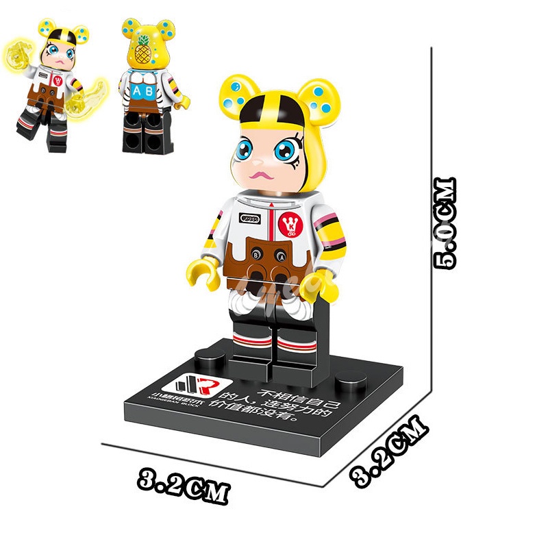 Bộ Sưu Tập Mô Hình Gấu Hơi Nước / Luffy / Gấu Punk 16 Loại Thời Trang
