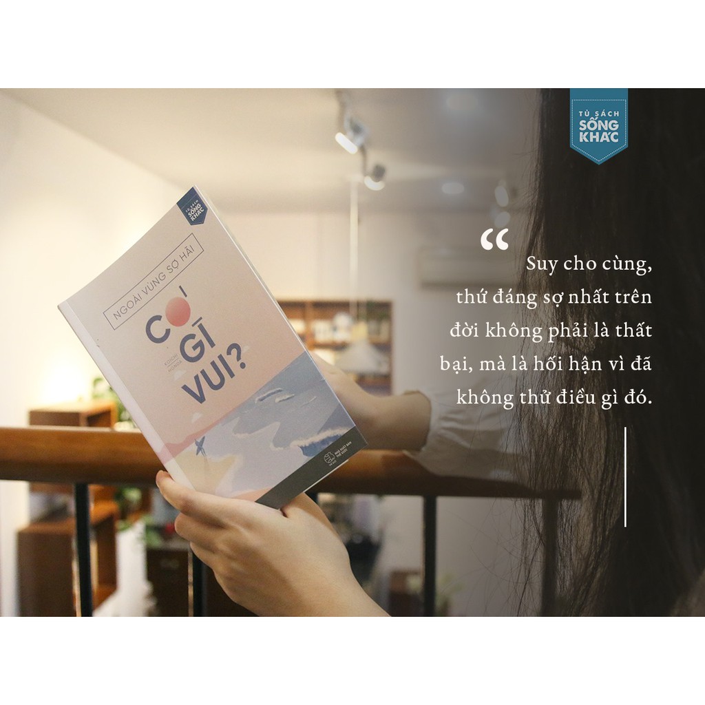 Sách - Ngoài Vùng Sợ Hãi Có Gì Vui? - Tặng Kèm Bookmark | BigBuy360 - bigbuy360.vn