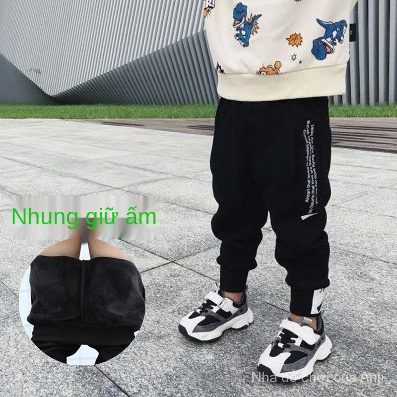 Plus Autumn And Winter Boys Boys Pants Kids Sportswear Casual Pants